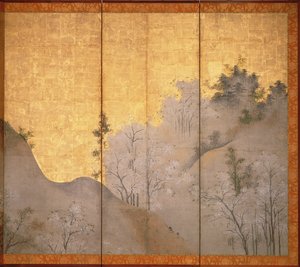 Paysage printanier (détail)